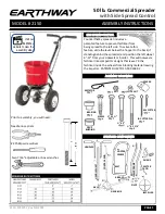 EarthWay EV-N-SPRED 2150 Assembly Instructions Manual preview