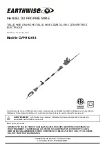 Preview for 21 page of EarthWise CVPH43018 Owner'S Manual