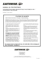 Preview for 30 page of EarthWise CVPH43018 Owner'S Manual