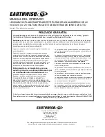 Preview for 20 page of EarthWise LBVM2202 Owner'S Manual