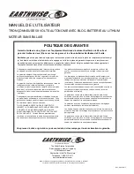 Preview for 48 page of EarthWise LCS35814 Operator'S Manual