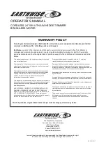 Preview for 10 page of EarthWise LHT15824 Operator'S Manual