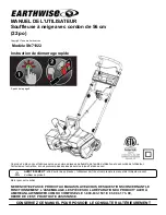 Preview for 33 page of EarthWise SN71022 Owner'S Manual