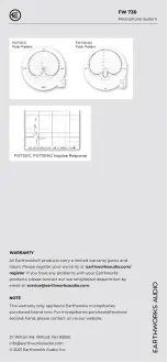 Preview for 5 page of Earthworks Audio FW730 Manual