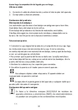 Preview for 14 page of EAS Electric EFG555X Instruction Manual