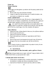 Preview for 16 page of EAS Electric EFG555X Instruction Manual