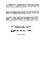 Preview for 40 page of EAS Electric EFG555X Instruction Manual