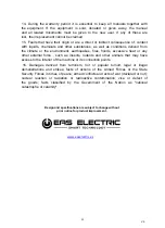 Preview for 43 page of EAS Electric EMCH295-3F Instruction Manual