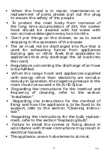 Preview for 17 page of EAS Electric EMRH60TX Instruction Manual