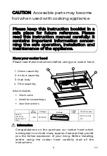 Preview for 18 page of EAS Electric EMRH60TX Instruction Manual