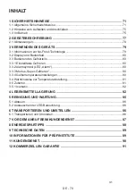 Preview for 70 page of EAS Electric EMZ177ASI User Manual