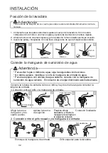 Preview for 11 page of EAS Electric Lavadora y Secadora EWY8614W User Manual