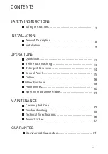 Preview for 34 page of EAS Electric Steam Care EMWY1075V Instruction Manual