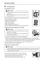 Preview for 42 page of EAS Electric Steam Care EMWY1075V Instruction Manual