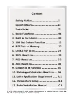 Preview for 2 page of Easson ES-12 Operation Manuals