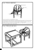 Preview for 6 page of EAST COAST Combination Highchair Assembly And Care Instructions