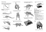 Preview for 2 page of EASTCOLIGHT Stegosaurus Dig Kit Instruction Manual