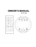 Preview for 1 page of Eastern Partner M3-TFT DAB+ Owner'S Manual