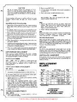 Preview for 3 page of EASTMAN BB32 Instruction Book And Parts List