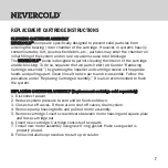 Preview for 9 page of EASTMAN NEVERCOLD 70600 User Manual