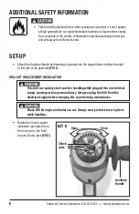 Preview for 6 page of Eastwood 21285 Instructions Manual