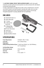 Preview for 2 page of Eastwood 32489 Instructions Manual