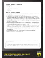 Preview for 2 page of Easy Access Attic Ladder Stairway Operational Safety And Assembly Instructions