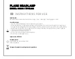 Preview for 2 page of Easy Camp Flare ZY-HL202 Instruction Manual