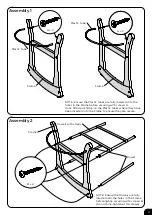 Preview for 3 page of easy coast Rocking Moses basket stand Assembly And Care Instructions