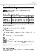 Preview for 5 page of EasyCare Joerns Oxford Quickfit Deluxe User Instruction Manual