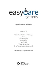 Preview for 6 page of EasyCare Joerns Oxford Quickfit Deluxe User Instruction Manual