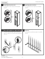 Preview for 18 page of EasyGarage 30 inch WIDE TALL CABINET WITH DOORS/3 DRAWERS Installation Instructions Manual