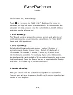 Preview for 14 page of Easypix EasyPad 1370 User Manual