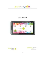 Preview for 1 page of Easypix EasyPad Junior User Manual