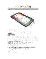 Preview for 5 page of Easypix EasyPad Junior User Manual