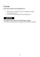 Preview for 9 page of Easypix SteriLight SL1 User Manual