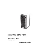 Preview for 3 page of easyRAID S8A2-PETT Hardware User Manual