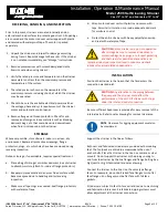 Preview for 2 page of Eaton 2596 Installation, Operation & Maintenance Manual