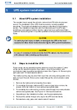 Preview for 57 page of Eaton 93PM G2 Series User And Installation Manual