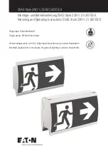 Preview for 1 page of Eaton CEAG 21 LED CG-S Series Mounting And Operating Instructions