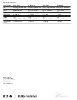 Preview for 4 page of Eaton Cutler-Hammer ESWA0800SC Installation Instructions