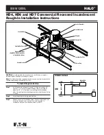 Preview for 1 page of Eaton Halo HD4 Installation Instructions