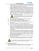 Preview for 23 page of Eaton Hydrowa Instruction Manual