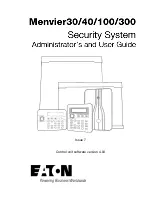 Eaton Menvier 20 Administrator'S And User Manual preview