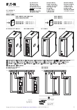 Preview for 1 page of Eaton Moeller SmartWire-Darwin EU5C-SWD-DP Instruction Leaflet