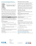 Preview for 2 page of Eaton OnGuard Quick Manual