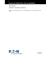 Eaton Power Xpert 9395 Installation And Operation Manual preview