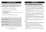 Preview for 2 page of eatsmart Precision 550 Quick Start Manual