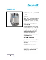 Preview for 16 page of Eau de Vie EDV-TT-BP Installation And Operation Handbook