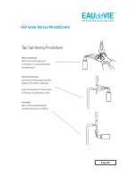 Preview for 27 page of Eau de Vie EDV-TT-BP Installation And Operation Handbook